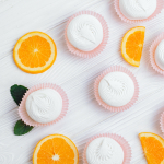 Зефір з апельсиновою начинкою